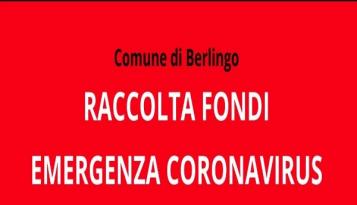 RACCOLTA FONDI EMERGENZA CORONAVIRUS - COMUNE DI BERLINGO