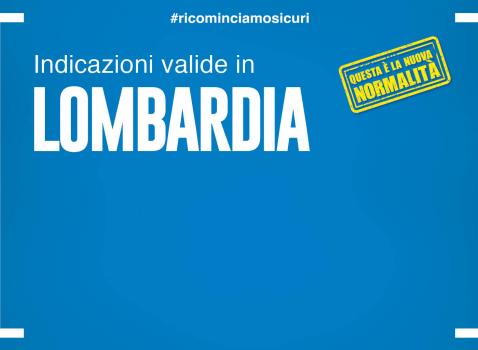 CORONAVIRUS: Ordinanza di Regione Lombardia n. 597 del 15/08/2020